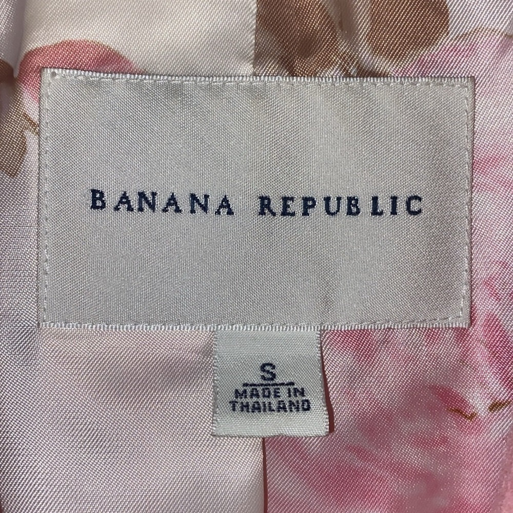 Banana Republic Pink Wool Blend Overcoat sz Small - Picture 3 of 11
